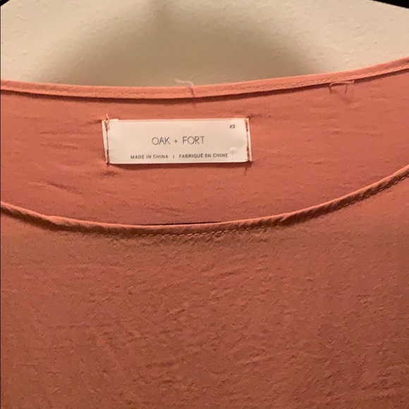 Oak + Fort rose blouse XS - Picture 2 of 2